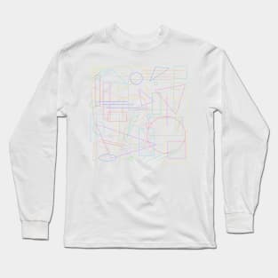 Geometric Pattern Long Sleeve T-Shirt